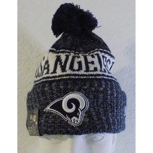 Los Angeles Rams Beanie Pom Pom New Era Football NFL